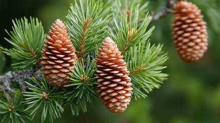 Pine Cones Natural 