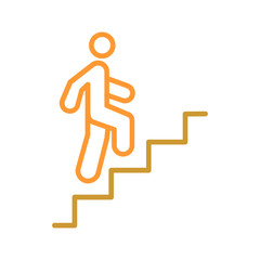 Career Ladder Vector Icon