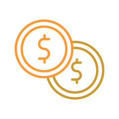 Coin Vector Icon