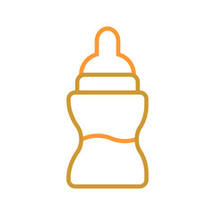 Bottle Feeding Vector Icon