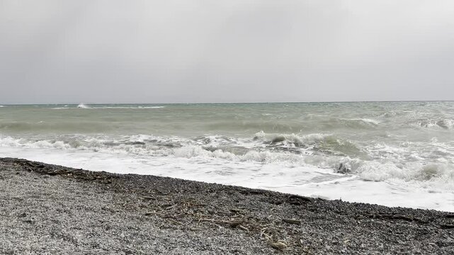 wave on the beach