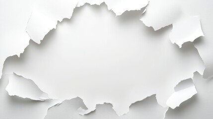 Obraz premium Torn Paper Texture Background for Design