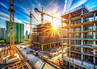 Modern Building Construction in High Dynamic Range: Innovative Designs and Technologies