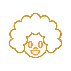 Clown Face Vector Icon