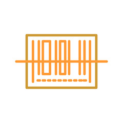 Barcode Shipping Vector Icon
