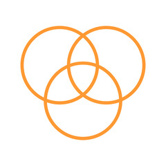 Venn Diagram Vector Icon