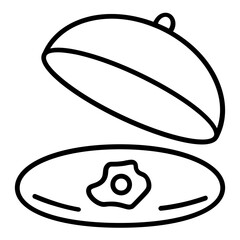 a pan that is usually used to serve food in a famous restaurant