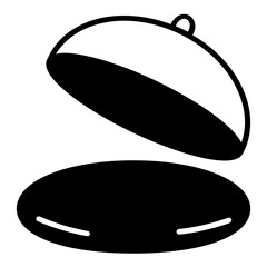 a pan that is usually used to serve food in a famous restaurant