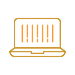 Barcode Reader App Vector Icon