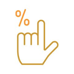 Click Through Rate Vector Icon