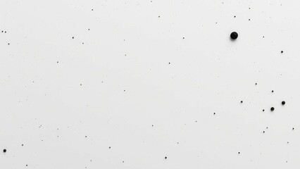 Black dots on white background