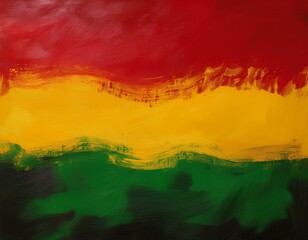 black history month canvas grunge texture red yellow green paint color celebration background
