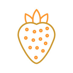 Strawberry Vector Icon