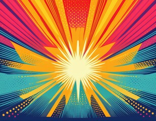 playful pop art background featuring zing dynamic visuals bold patterns colorful 