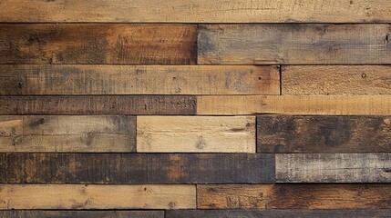 Naklejka premium Rustic textured wooden planks background