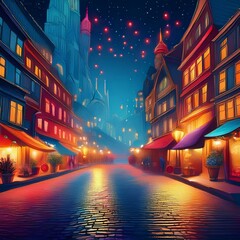street in the night
