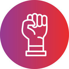 Empowerment vector icon style