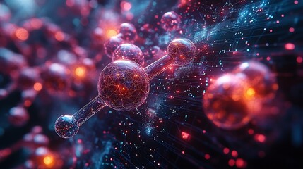 Visual breakdown of smart drugs nootropics showing their molecular structures in colorful futuristic renderings alongside their benefits for cognitive performance memory and mood enhancement