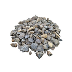 Pile of Grey and Brown Stones