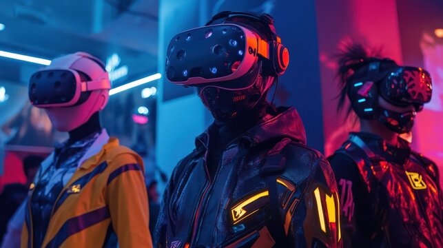 Virtual reality cosplay events in Uganda, Peru, and Indonesia enabling cosplayers to interact and display their digital costumes in innovative ways