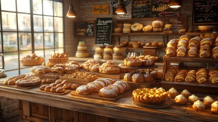 Freshly Baked Delights: A Bakery Showcase
