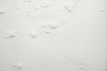 Fototapeta premium White textured filler plaster facade background, copy space