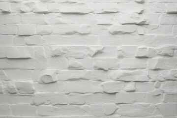 Obraz premium White textured filler plaster facade background, copy space