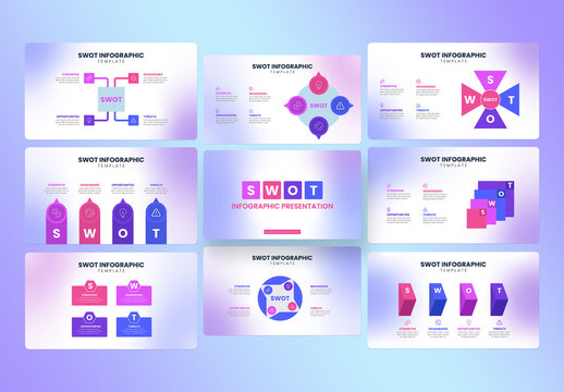 Swot Analysis Infographic Presentation Template