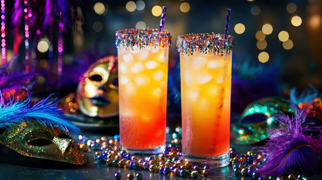 Vibrant Celebration of Mardi Gras Festivities