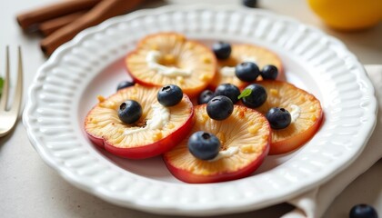  Deliciously fresh fruit salad ready to be savored