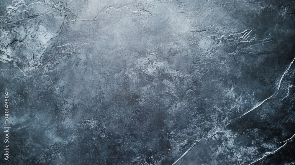 Poster a textured, dark surface resembling stone or marble with a blend of grey tones and subtle patterns, 