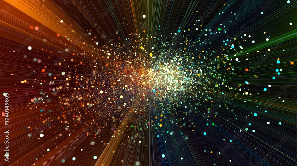 Poster A high-definition K-Means clustering model with sharp lines and clear data points, each cluster represented by distinct color segments, no background