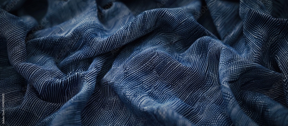 Poster denim fabric backdrop with space for writing or images. copy space image. place for adding text and 