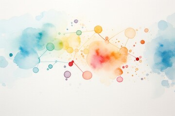 Atom science background painting backgrounds art.