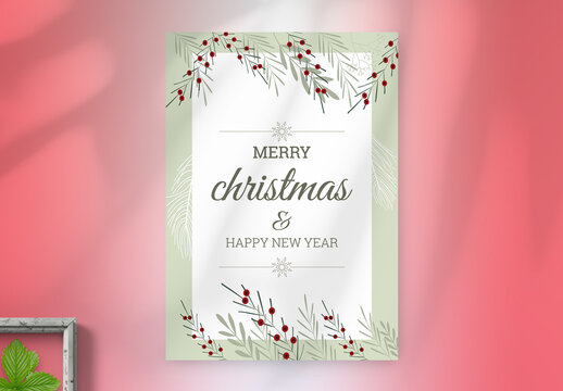 Christmas Greeting Card Template