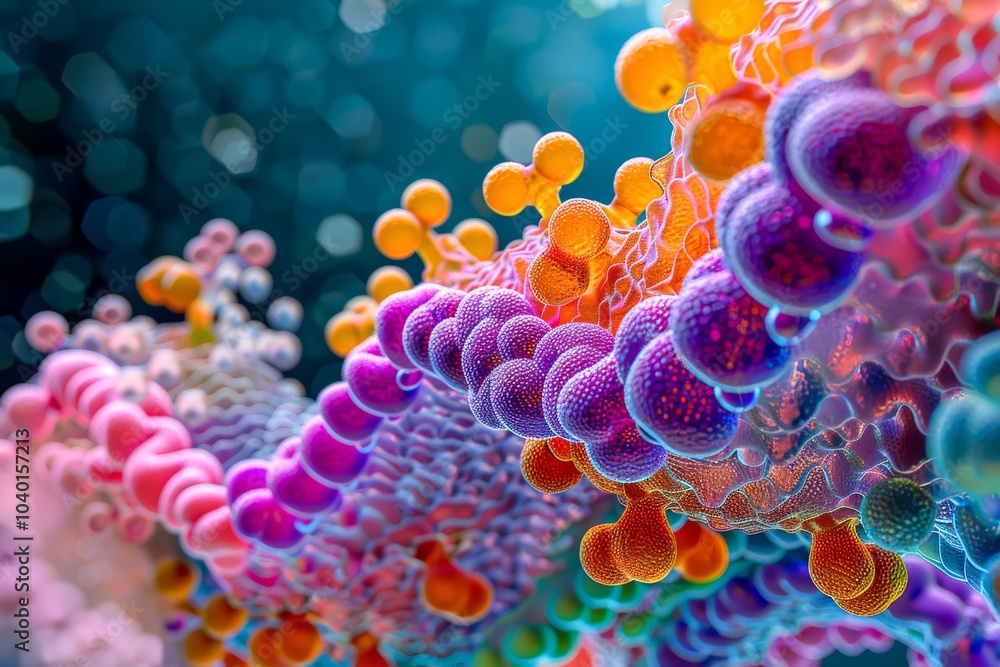 Poster protein dynamics: a detailed view of protein dynamics, capturing the conformational changes proteins