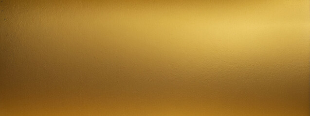 Golden metallic texture in a panoramic view creating a luxurious backdrop