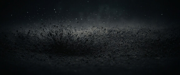 Festive Black Background, A Christmas Banner