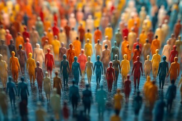 Fototapeta premium A Sea of Humanity