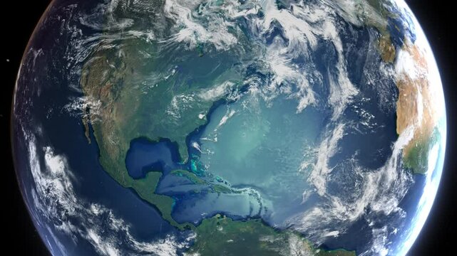 Zoom to Cities from Space United States Raleigh