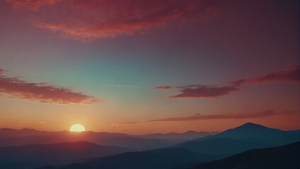 Fototapeta premium Colorful gradient background, copy space