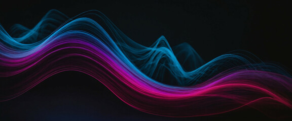 Abstract Red Magenta Black Blue Violet and Purple background, banner