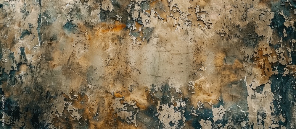 Poster vintage background with abstract surface wall concrete pattern featuring a rusty damaged texture sui