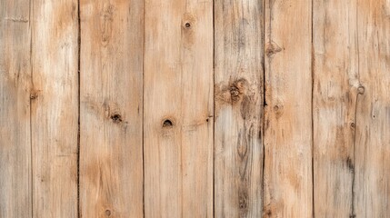 Naklejka premium A smooth light wood surface with natural imperfections, offering a rustic, warm feel, perfect for backgrounds in design work.