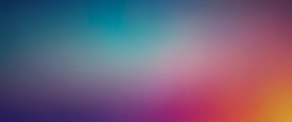Obraz premium Colorful soft gradient background, panorama, copy space for text