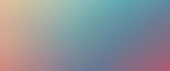 Obraz premium Soft gradient background in pastel hues, panorama, copy space