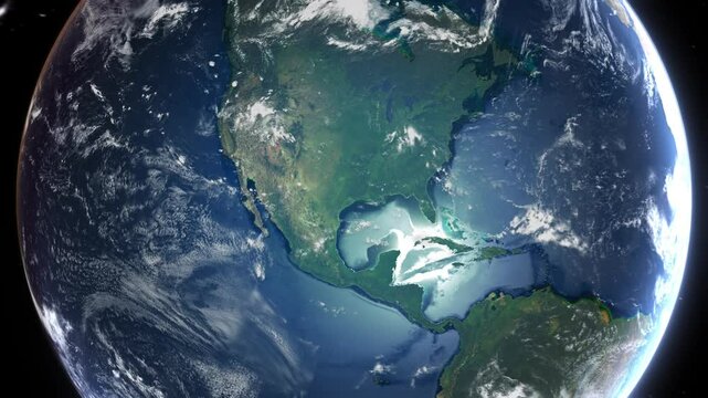 Zoom to Cities from Space United States El Paso