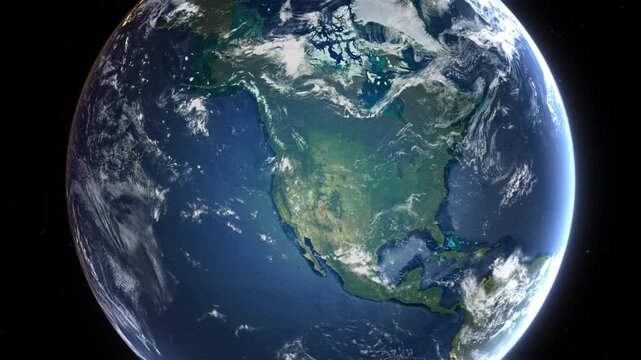 Zoom to Cities from Space United States Seattle