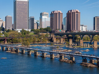 Obraz premium Richmond Virginia Cityscape
