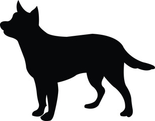 Dog paw print clip art design on plain white transparent isolated background for card, shirt, hoodie, sweatshirt, apparel, card, tag, mug, icon, poster or badge